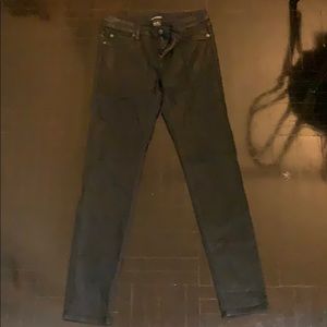 JOE FRESH COATED “LEATHER” JEANS